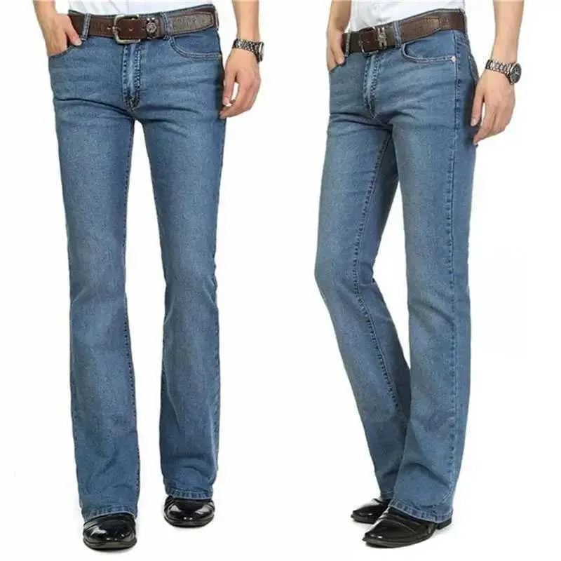 Men's Bell Bottom Denim Jeans